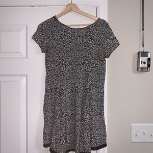 Black & White Floral Dress